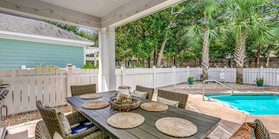 North Beach Cottages - Banyan Four Bedroom House with Heated Pool - 452