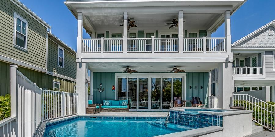 North Beach Cottages - Swash View Four Bedroom House with Pool and Elevator - 4914