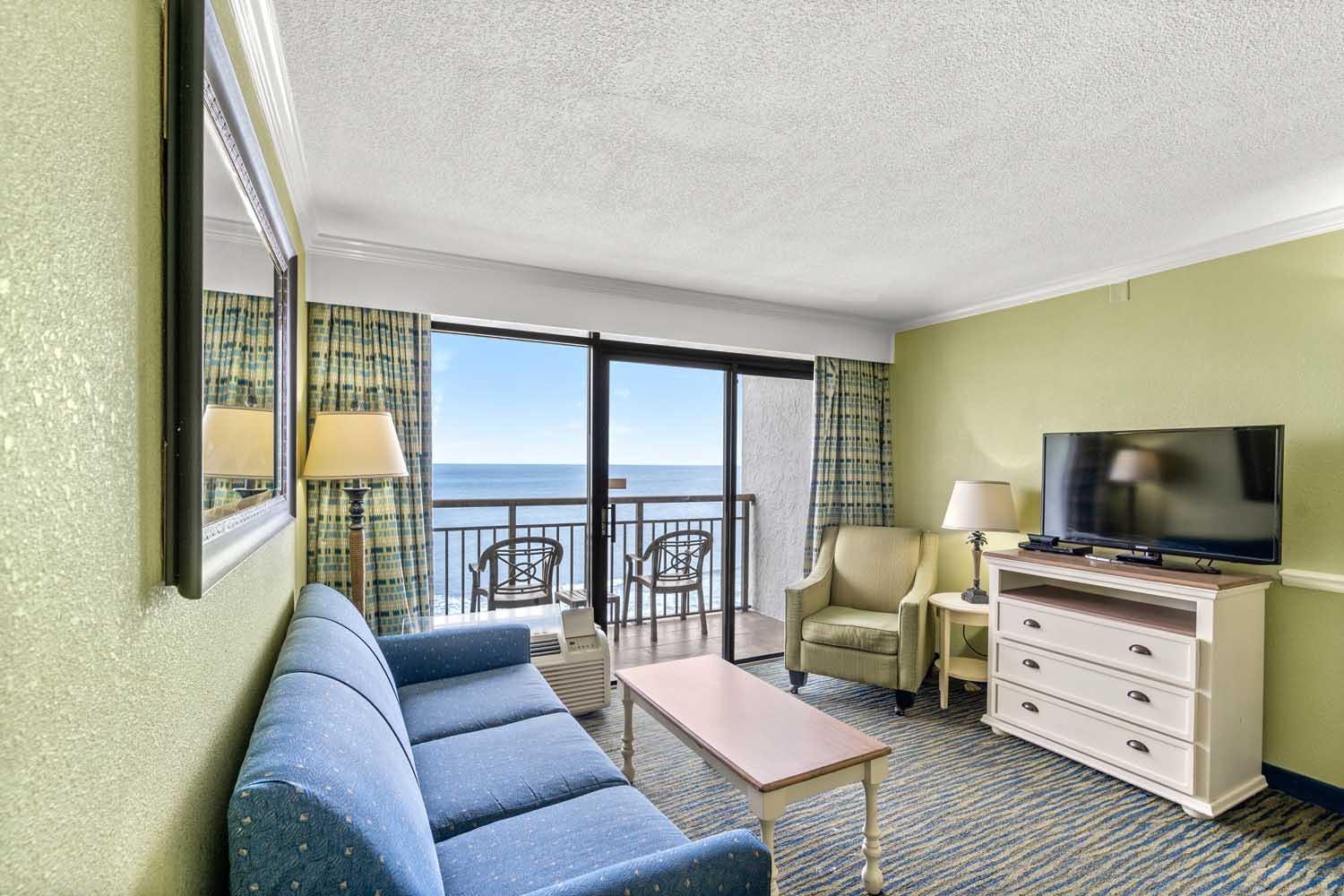 Caribbean Resort - 1 Bedroom Oceanfront King Condo