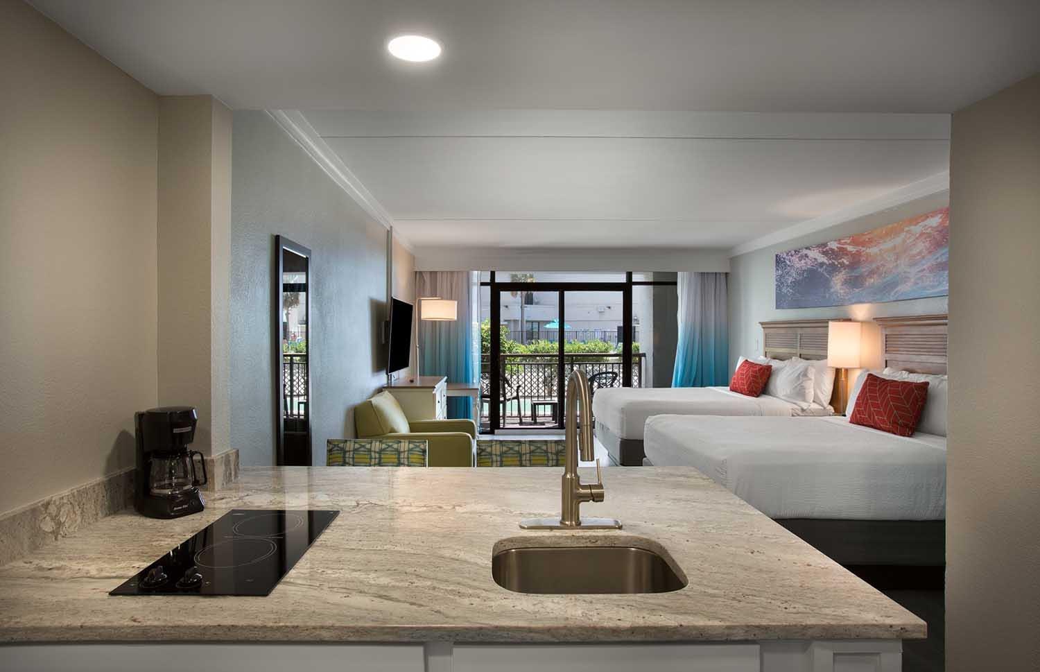 Grande Cayman Resort - 1 Bedroom Resort View Efficiency