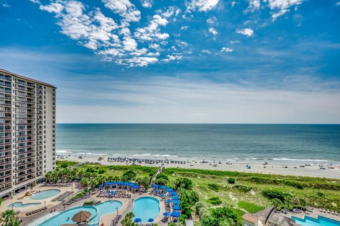 North Beach Resort & Villas - 4 Bedroom Oceanfront Palmetto Condo - 1219